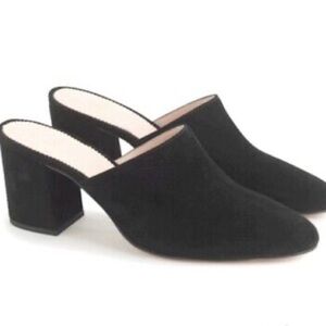 J.crew suede mule